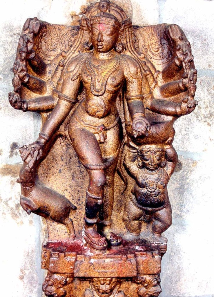 ஸ்ரீ கால பைரவர் சிற்பம்